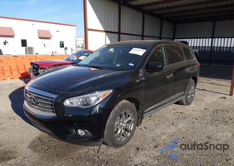 2013 Infiniti Jx35 z USA, uszkodzony, nr VIN 5N1AL0MN0DC318668